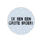 sticker grote broer blauw