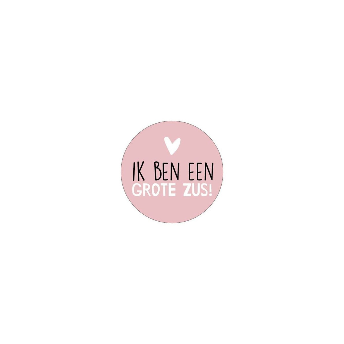 sticker zus roze