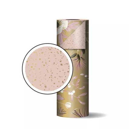 kerst kadopapier goud