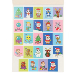 eerste kleurblok kerstmis