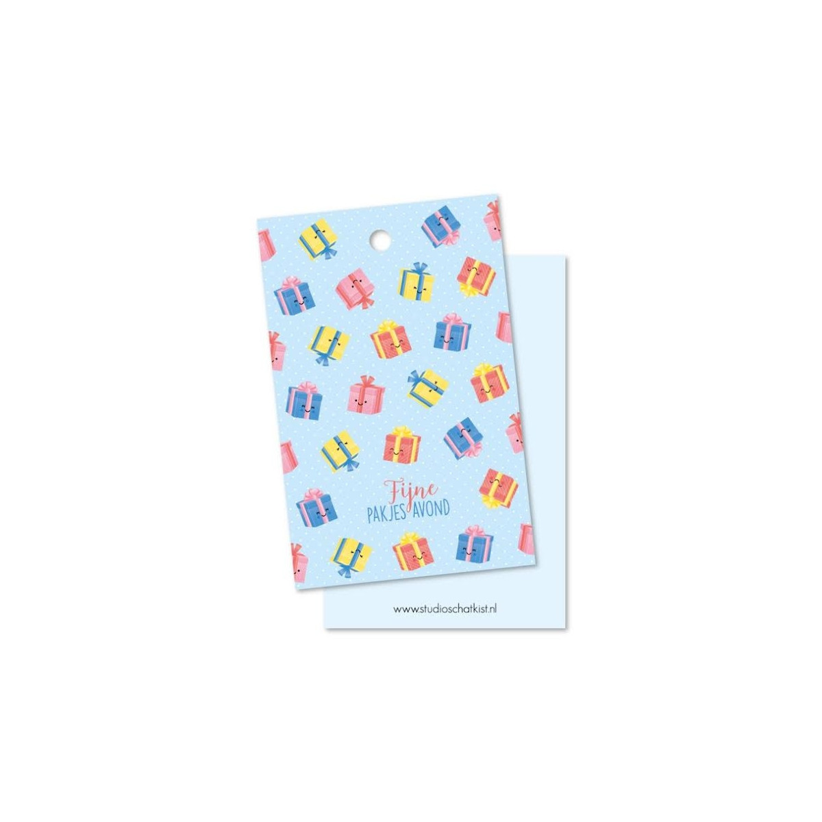 kadolabel fijne pakjesavond