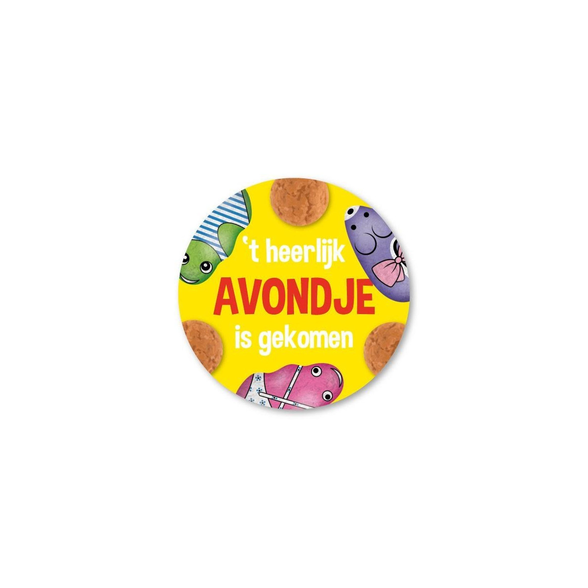 sinterklaas sticker heerlijk avondje