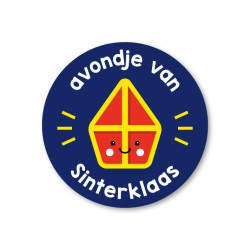 sticker avondje sinterklaas