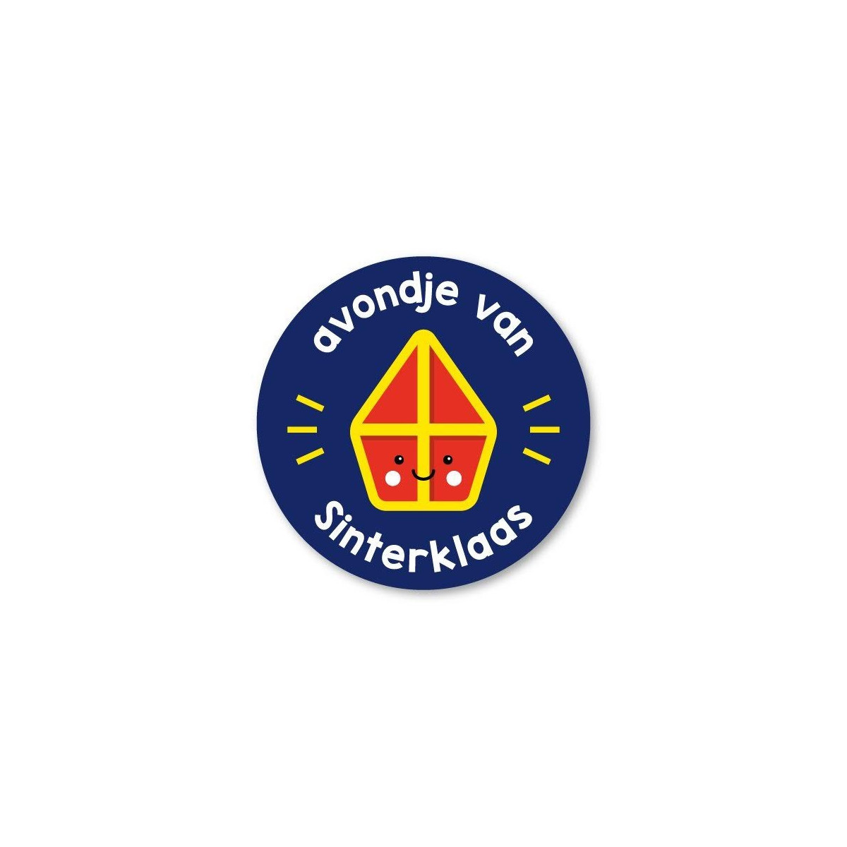 sticker avondje sinterklaas