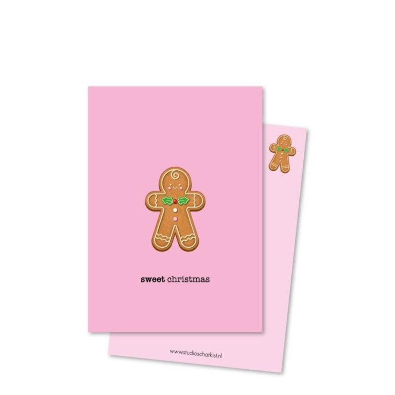 kerstkaart sweet christmas