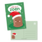 kerstkaart kerstzoen