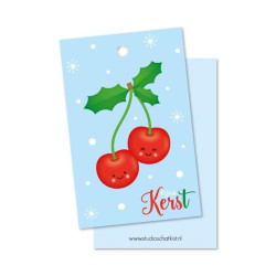 kadolabel fijne kerst