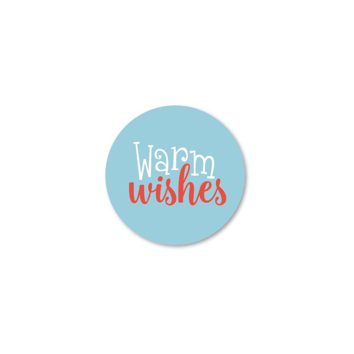 sticker warm wishes