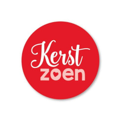 sticker kerstzoen