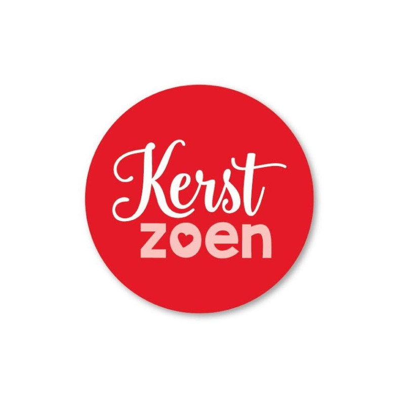 sticker kerstzoen