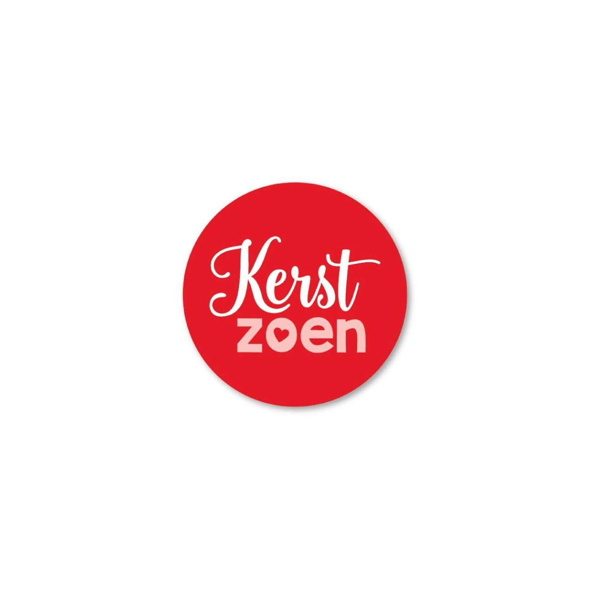 sticker kerstzoen