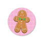 Sticker gingerbread