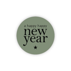 sticker happy happy new year