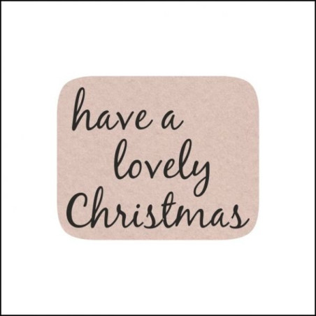Sticker have lovely christmas