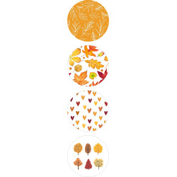 sticker assorti herfst