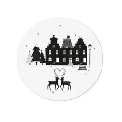 muurcirkel kerstdorpje