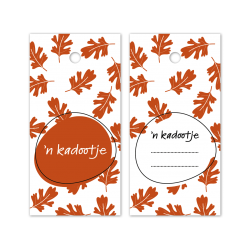 label kadootje herfst