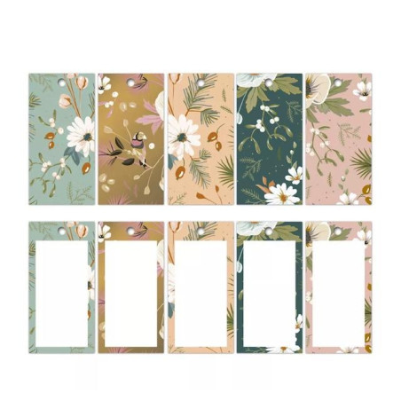 kadolabel kerst vintage