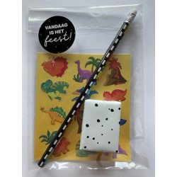 dino traktatie stickers