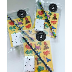 dino traktatie stickers