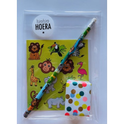 jungle traktatie stickers