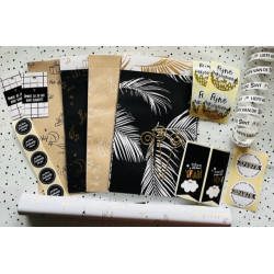 inpakset sinterklaas zwart kraft