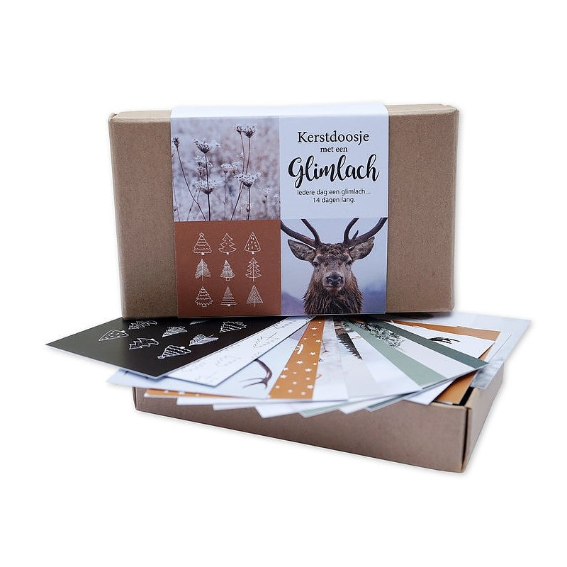 kerstdoosje glimlach