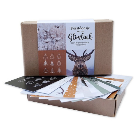 kerstdoosje glimlach