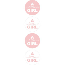 Stickermix little girl