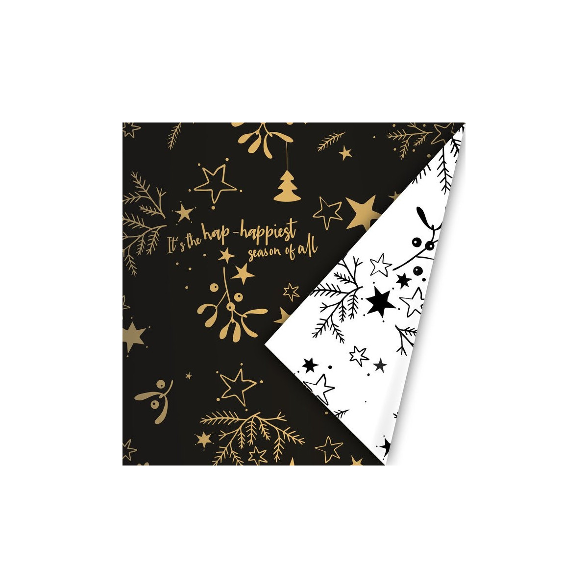 Kadopapier mistletoe kisses