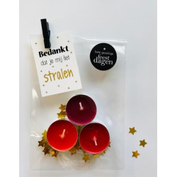 kerst kadootje stralen