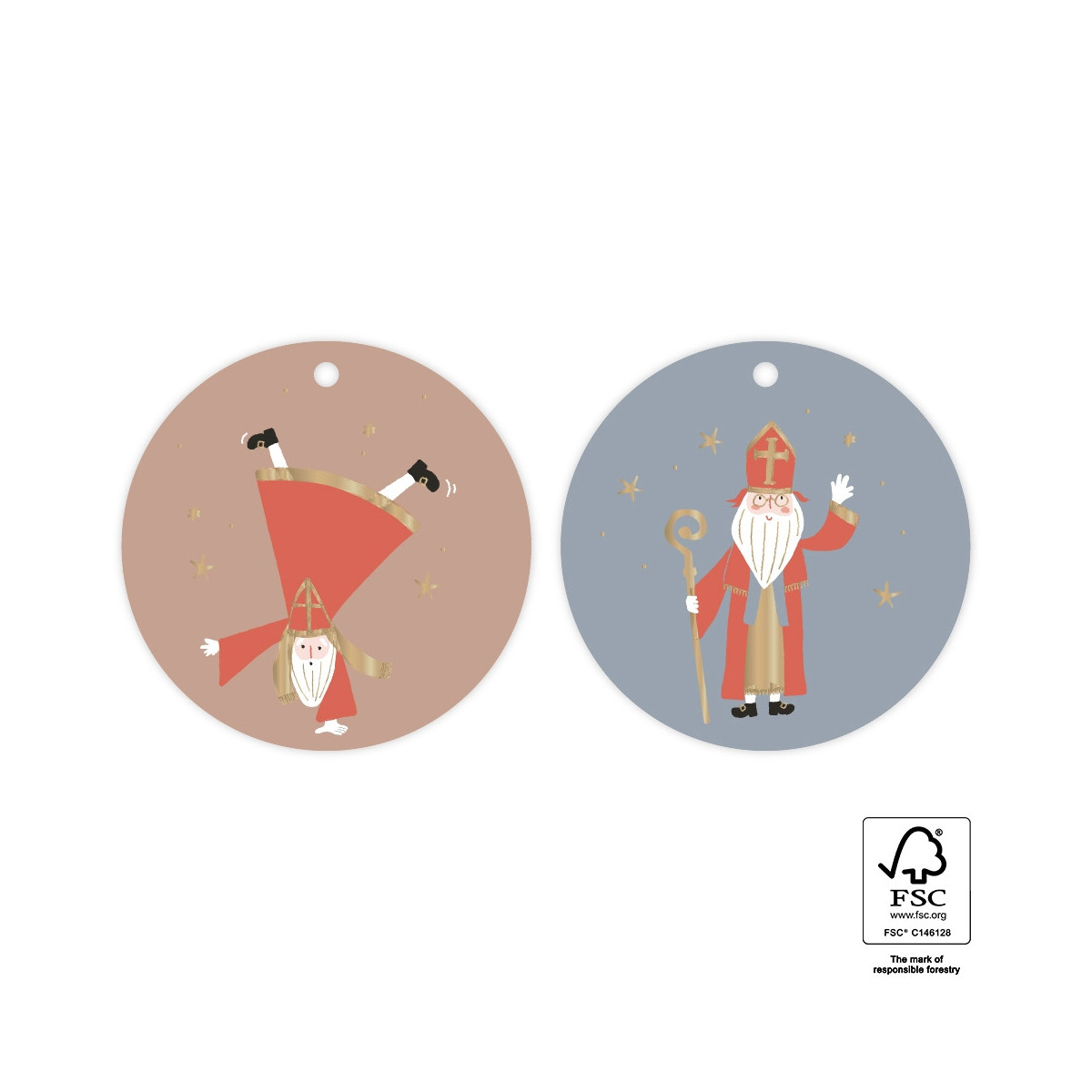 kadolabel sint acrobaat