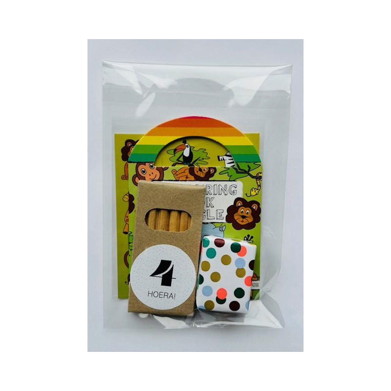 jungle traktatie kleurboekje