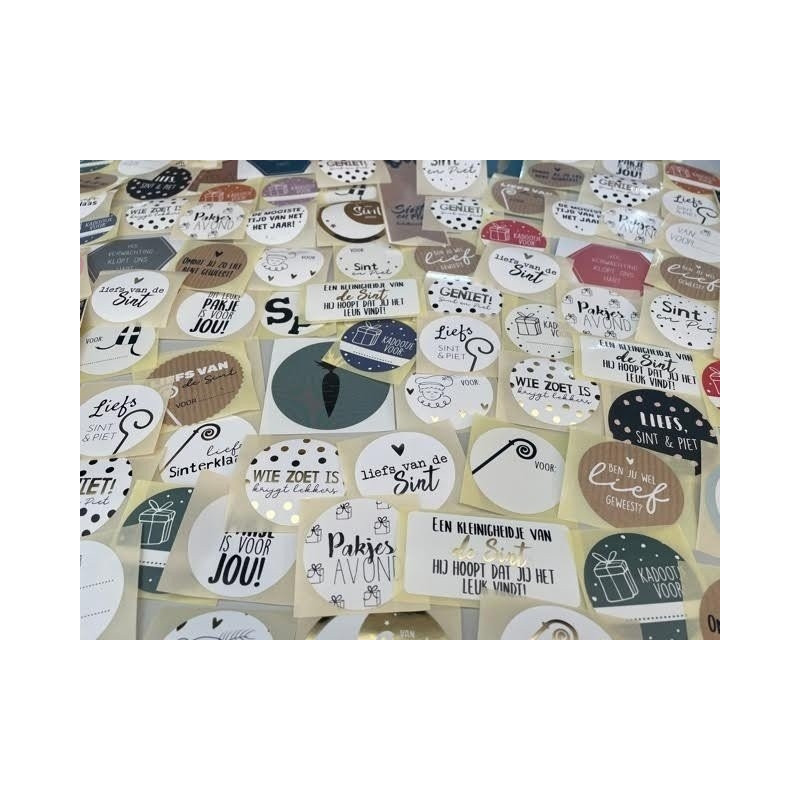 stickerpakket sinterklaas