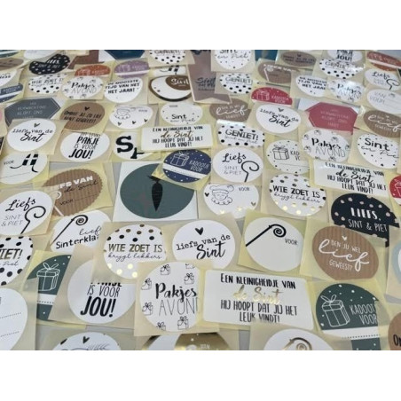 stickerpakket sinterklaas