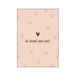 kaart denk aan jou