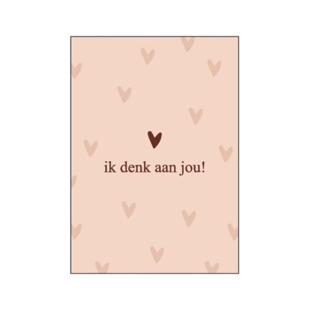 kaart denk aan jou
