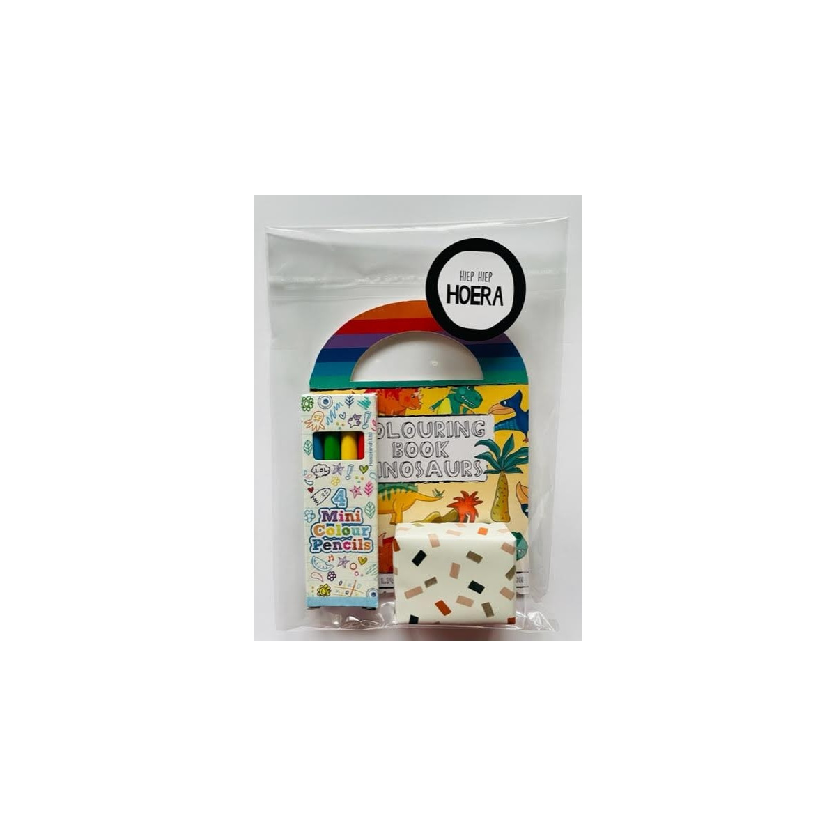 traktatie dino kleurboekje