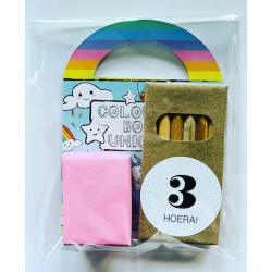 unicorn traktatie kleurboekje