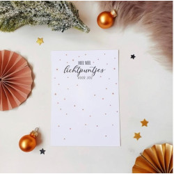 kaart veel lichtpuntjes