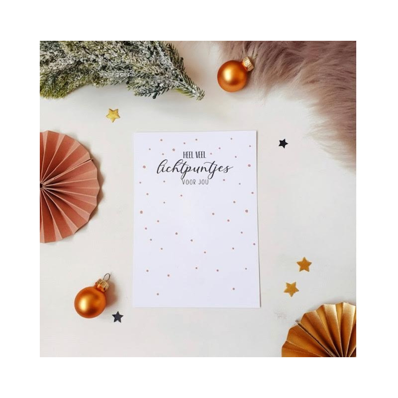 kaart veel lichtpuntjes