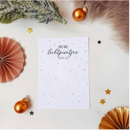 kaart veel lichtpuntjes