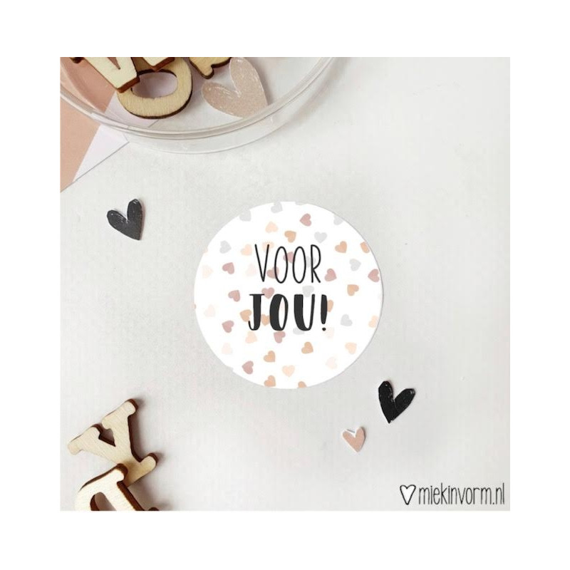 sticker voor jou