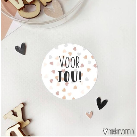 sticker voor jou
