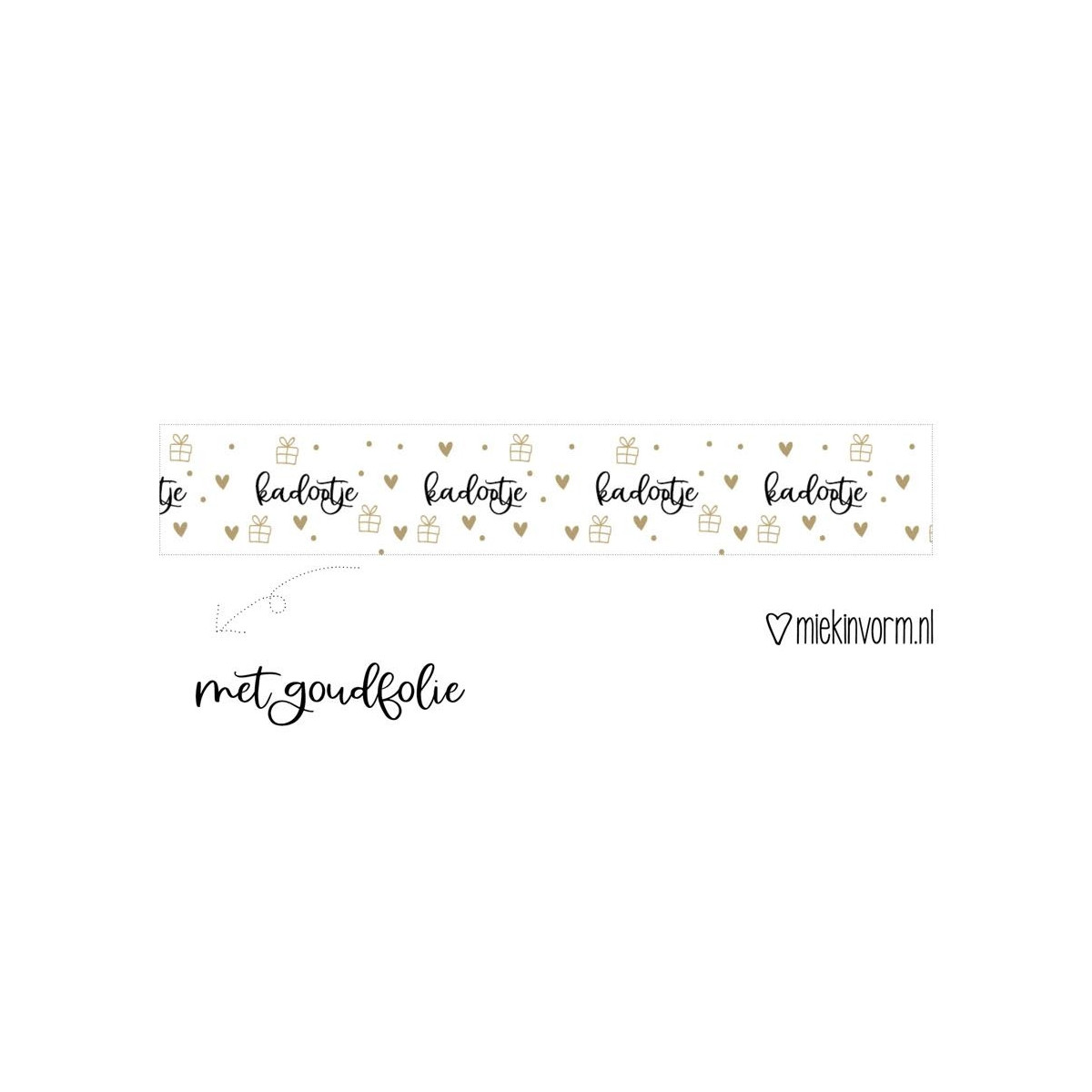 maskingtape kadootje