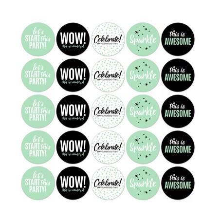 stickermix let's party