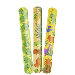 klaparmband dino print