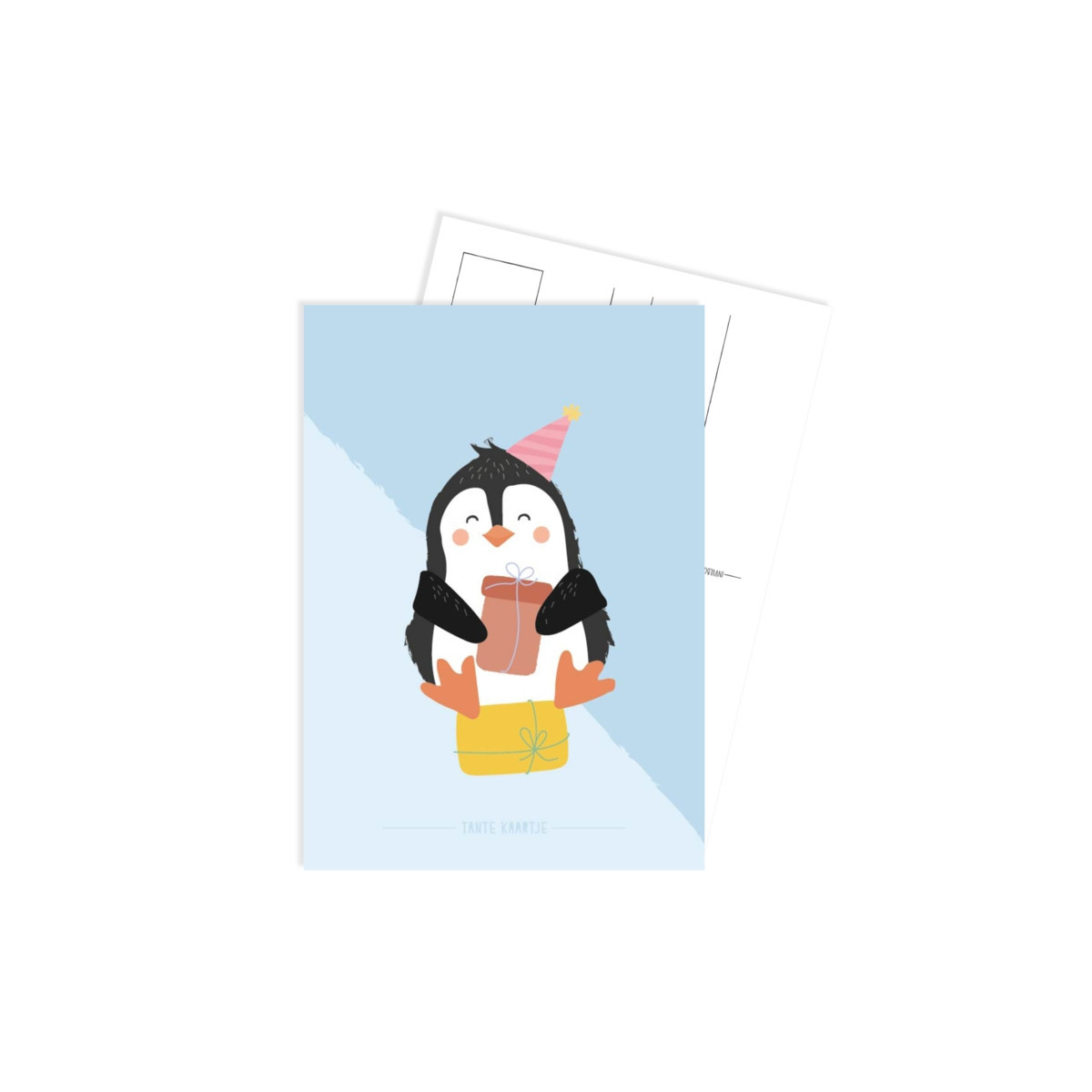 kaart pinguin party