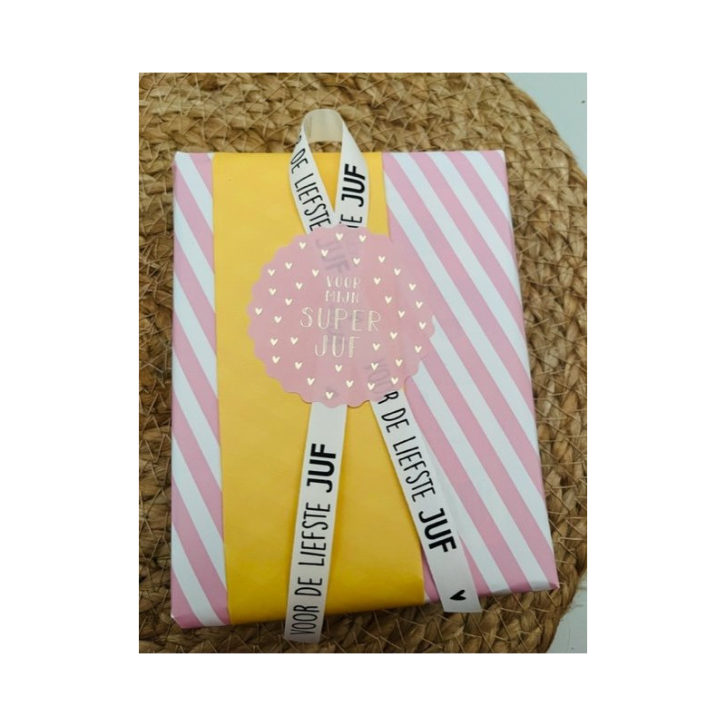 stickermix juf schooljaar pastel