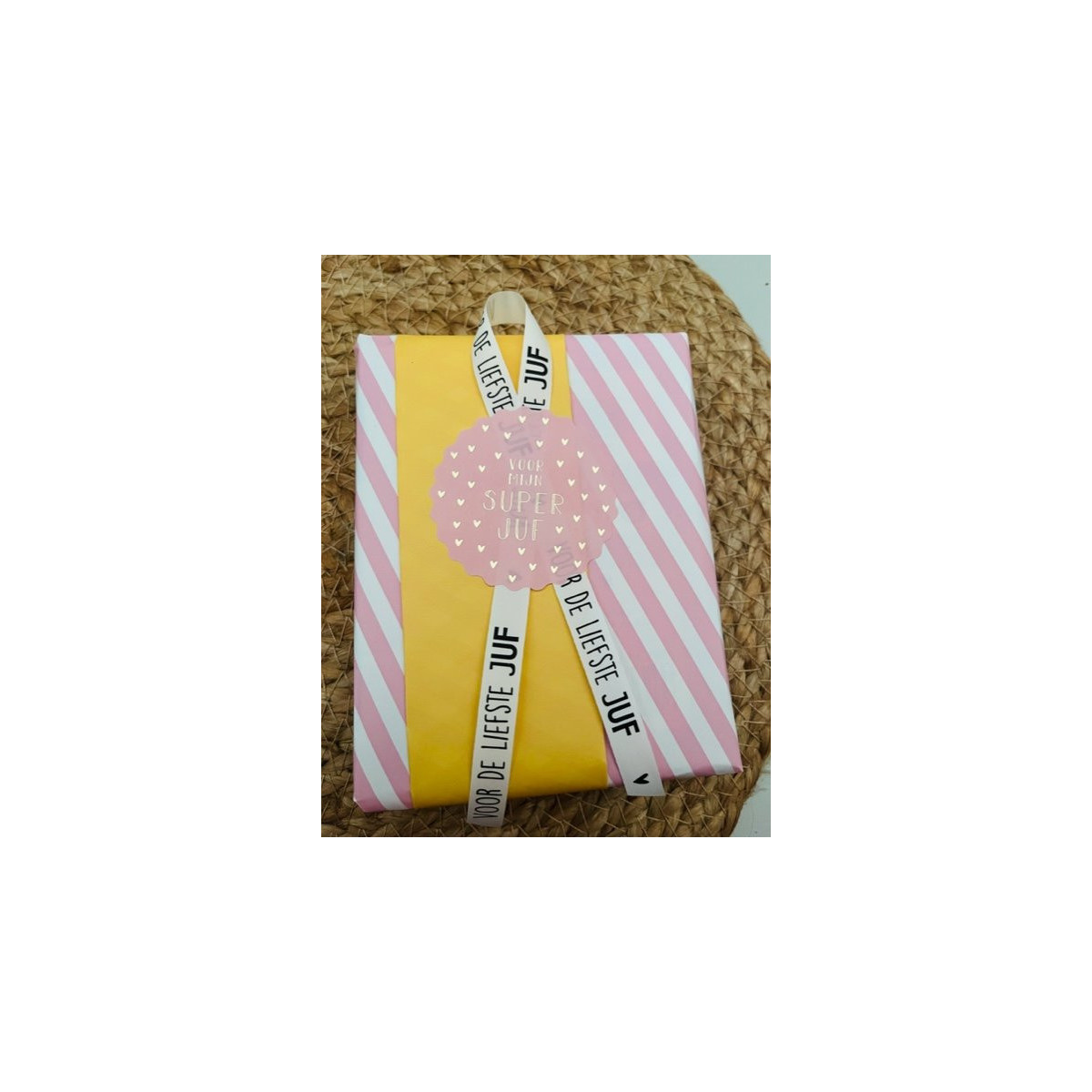 stickermix juf schooljaar pastel